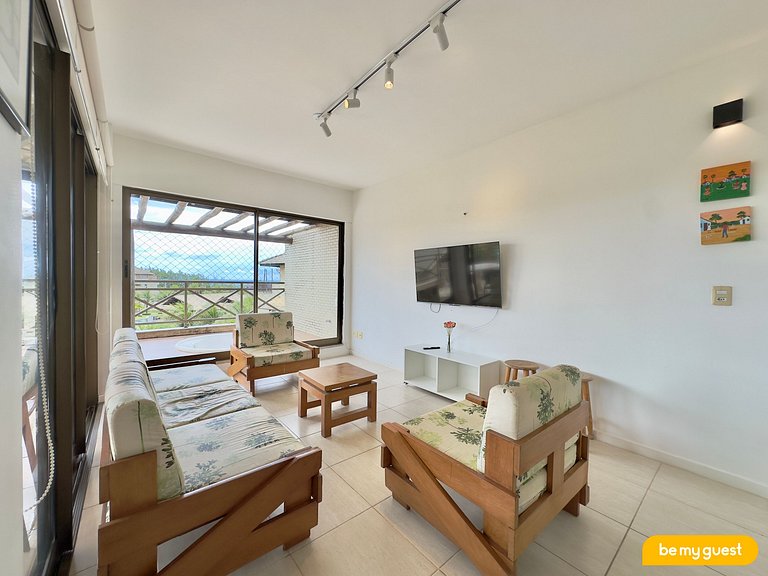 Cobertura no Beach Place com Jacuzzi e Vista-mar