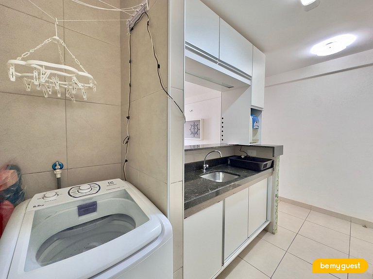 Apto perfeito e climatizado próximo ao Beach Park