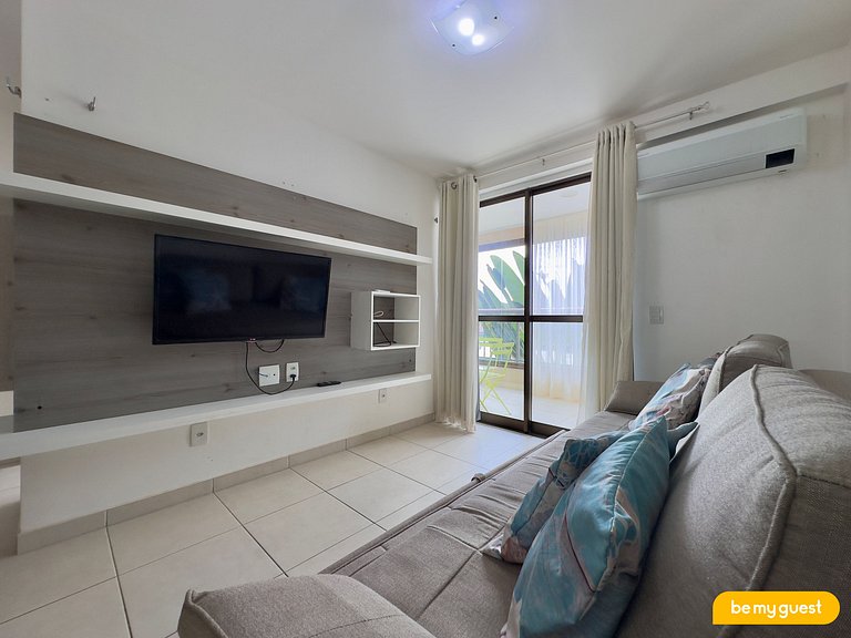 Apto perfeito e climatizado próximo ao Beach Park