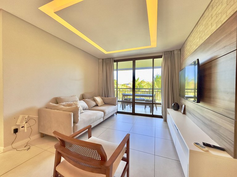 Lindo e decorado apartamento no Mandara Lanai