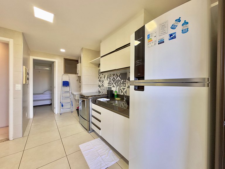 Lindo e decorado apartamento no Mandara Lanai