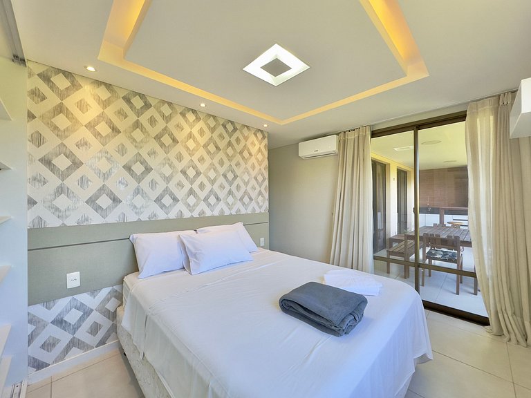 Lindo e decorado apartamento no Mandara Lanai