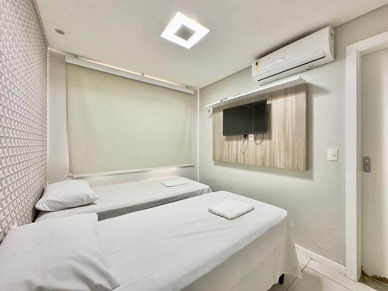 Lindo e decorado apartamento no Mandara Lanai
