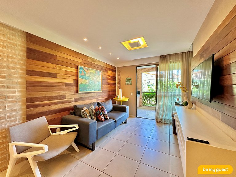 Apartamento térreo 3 quartos completo e decorado
