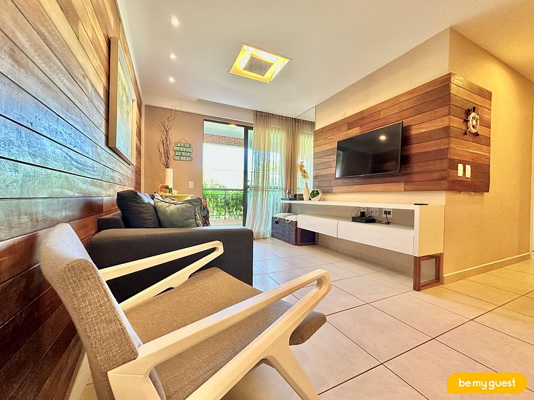 Apartamento térreo 3 quartos completo e decorado