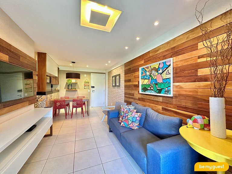 Apartamento térreo 3 quartos completo e decorado