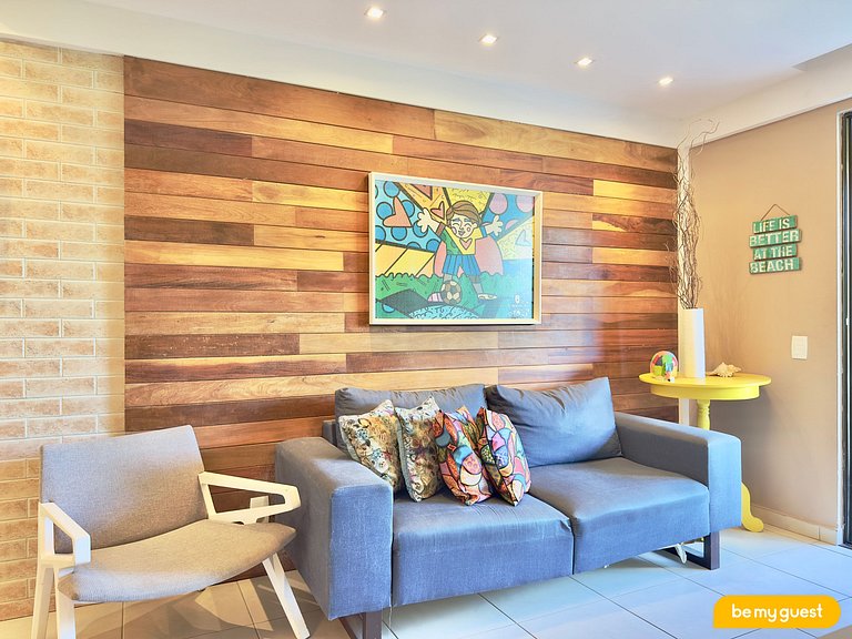 Apartamento térreo 3 quartos completo e decorado