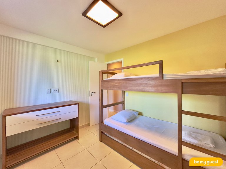 Apartamento térreo 3 quartos completo e decorado