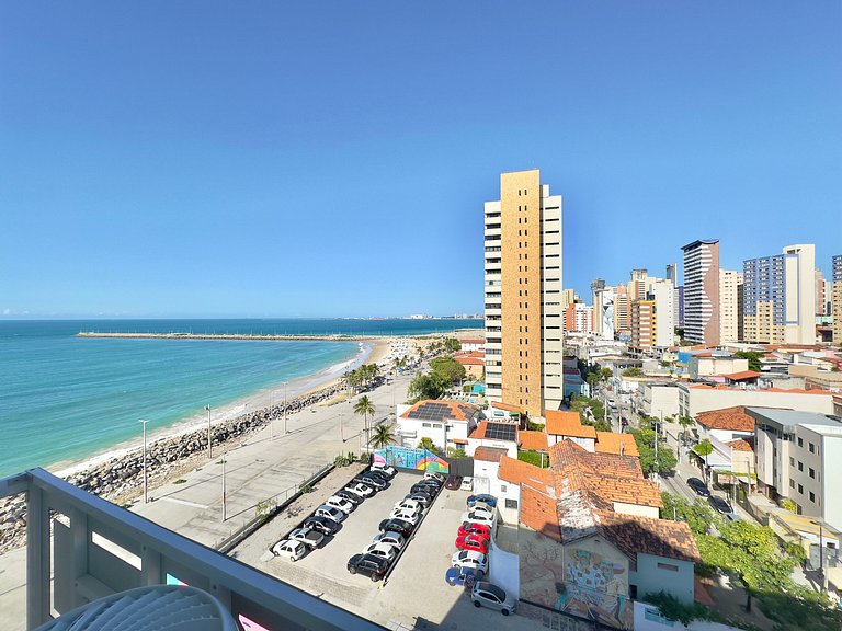 Conforto e linda vista-mar na Praia de Iracema