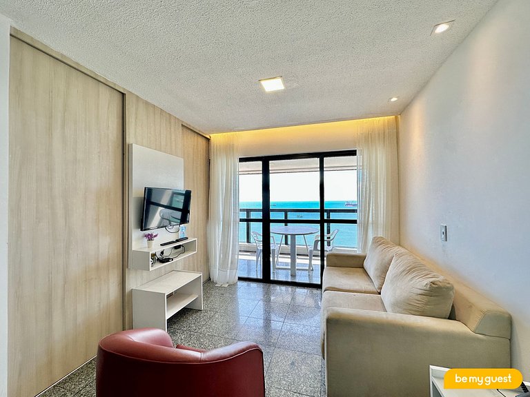 Apartamento Frente Mar Perfeito em Fortaleza