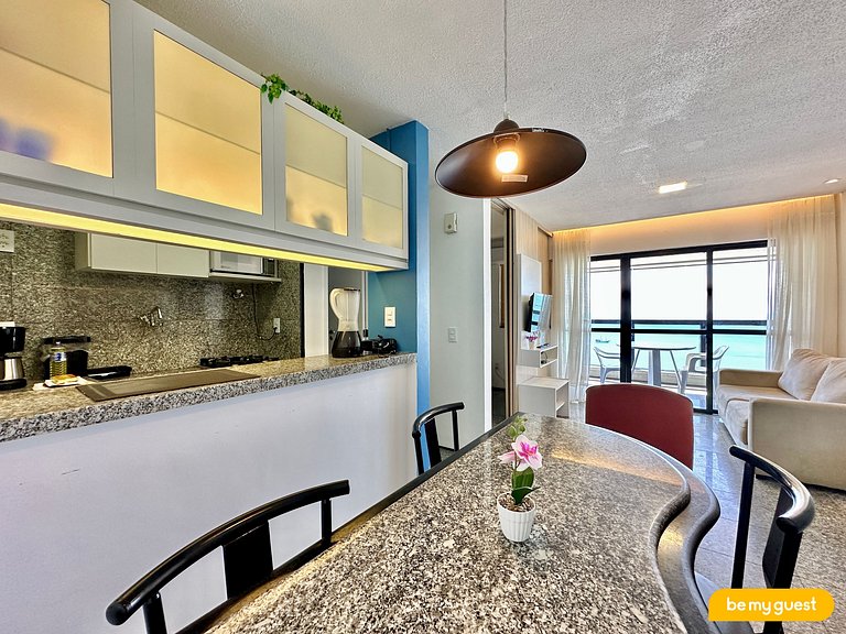 Apartamento Frente Mar Perfeito em Fortaleza