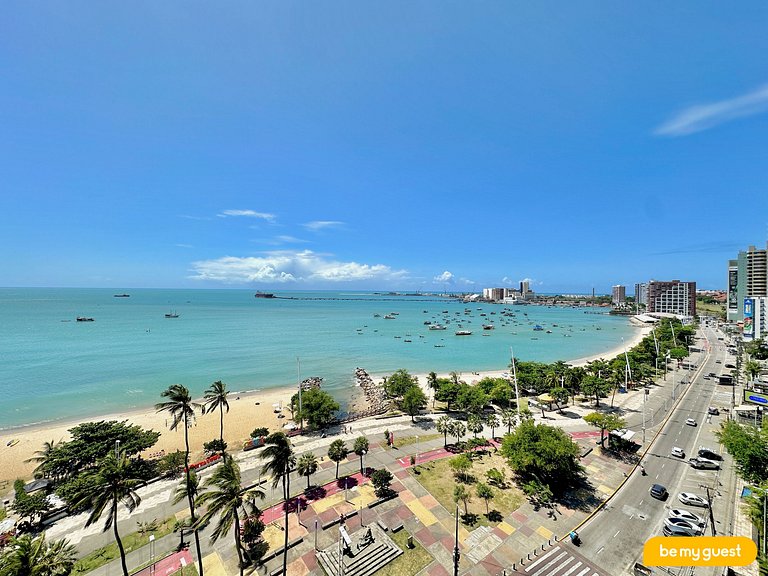 Apartamento Frente Mar Perfeito em Fortaleza