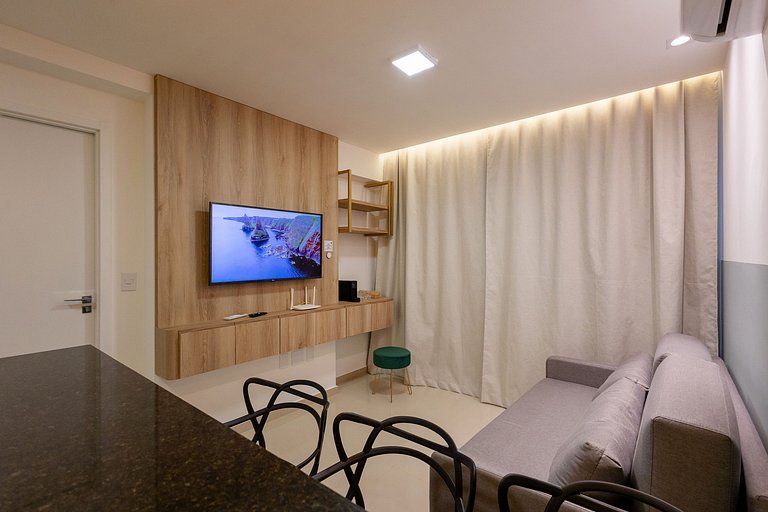 Lindo apartamento completo e decorado no Design