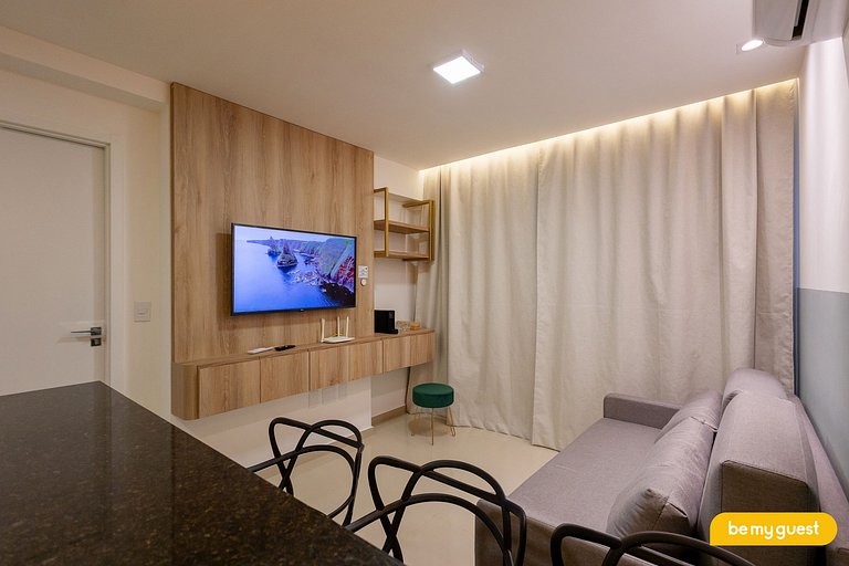 Lindo apartamento completo e decorado no Design