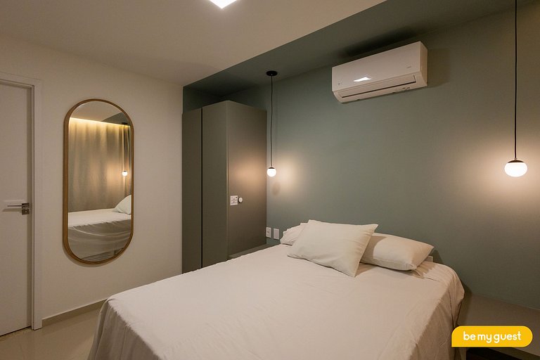 Lindo apartamento completo e decorado no Design