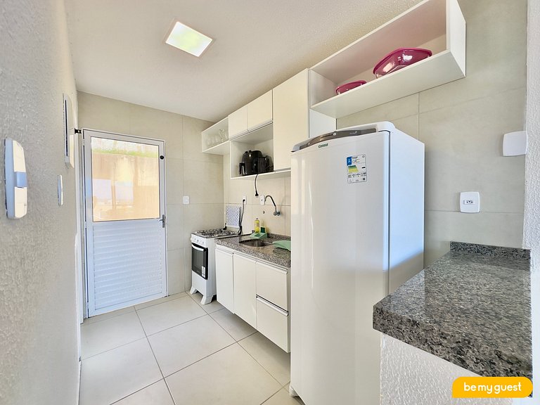 Triplex com jacuzzi e vista no Porto das Dunas
