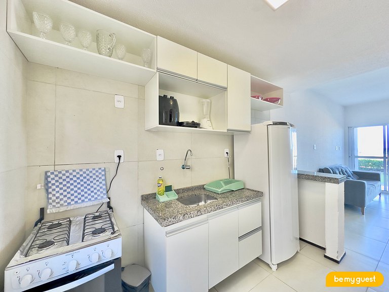 Triplex com jacuzzi e vista no Porto das Dunas