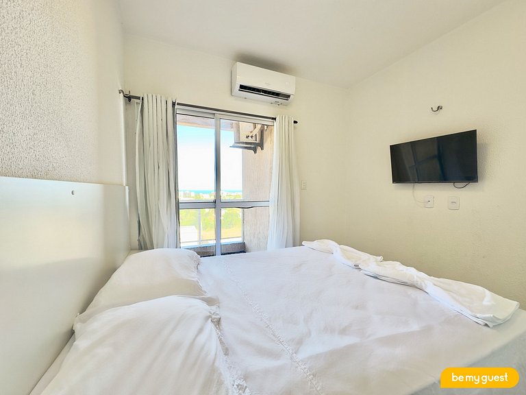 Triplex com jacuzzi e vista no Porto das Dunas