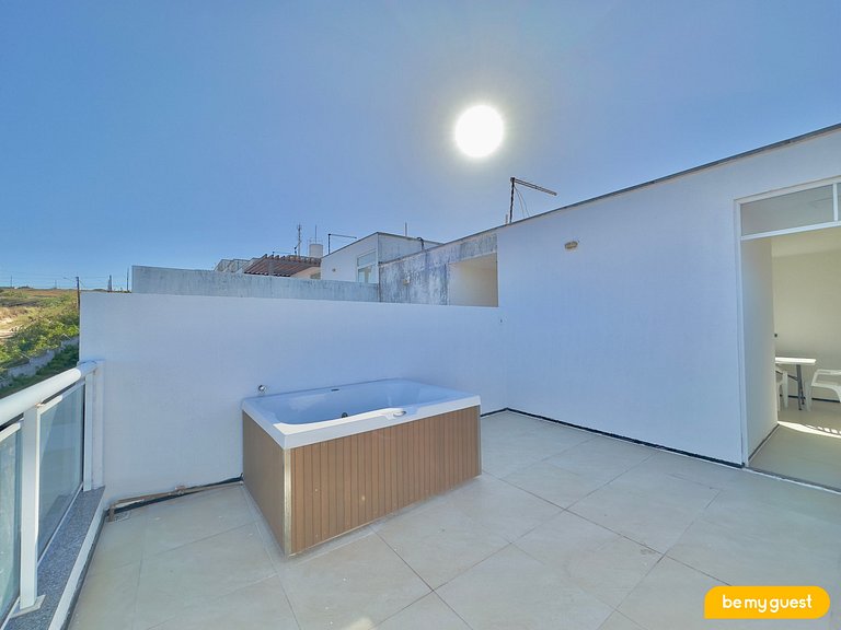 Triplex com Jacuzzi no Beach Townhouses IV