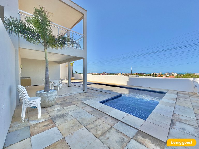 Triplex no Beach Townhouses IV do Porto das Dunas