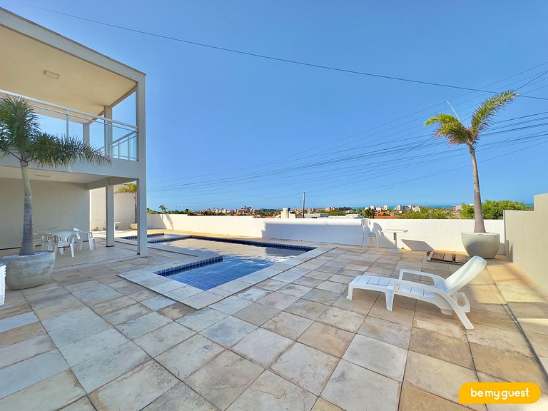 Triplex com Jacuzzi no Beach Townhouses IV