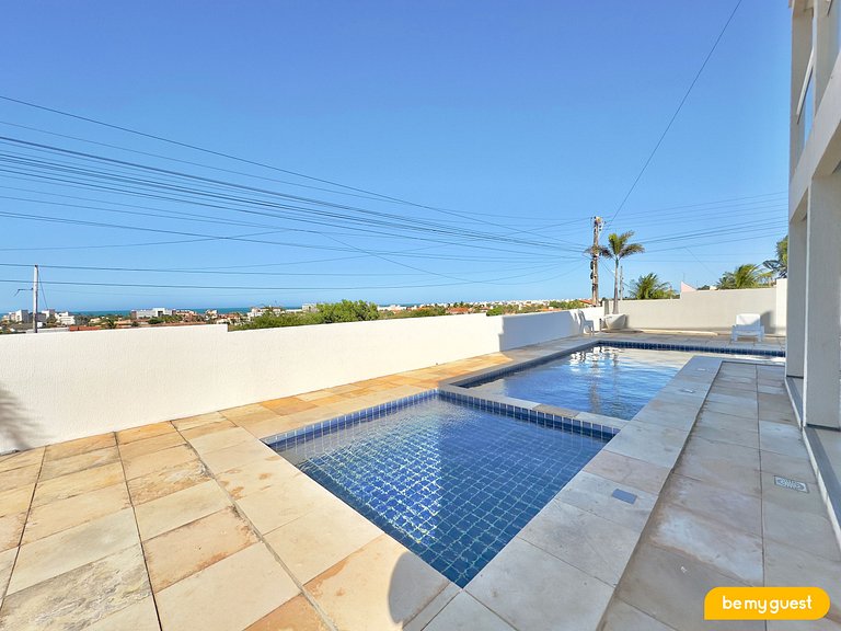 Triplex com Jacuzzi no Beach Townhouses IV