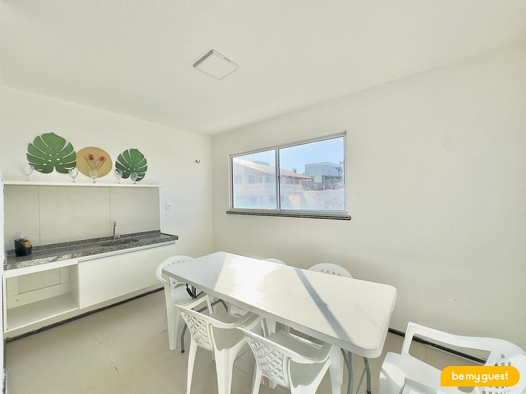 Triplex aconchegante no Porto das Dunas