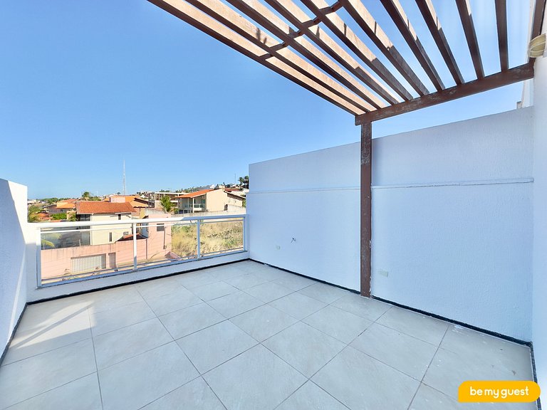 Triplex aconchegante no Porto das Dunas