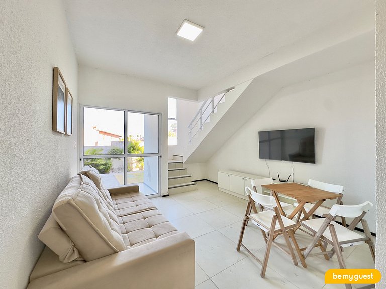 Triplex no Beach Townhouses IV do Porto das Dunas
