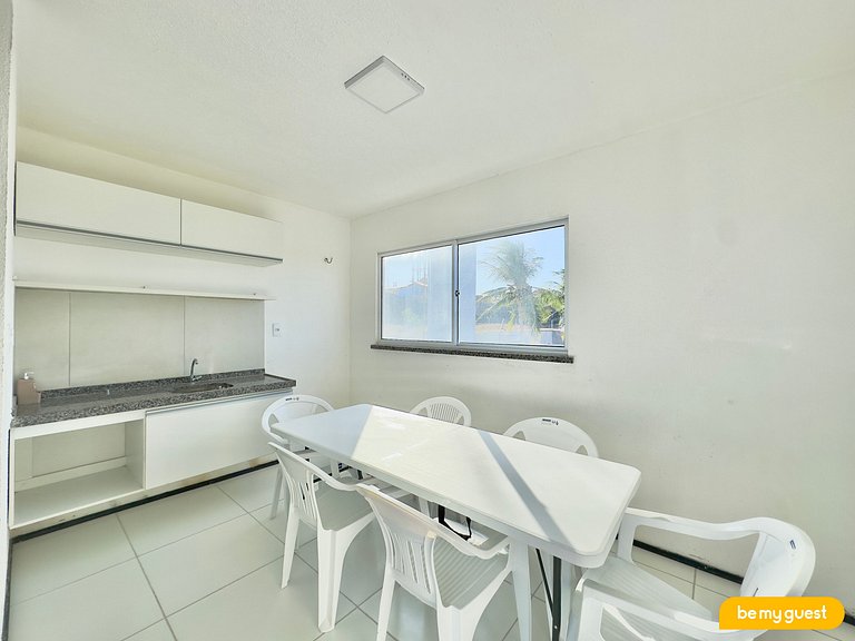 Triplex no Beach Townhouses IV do Porto das Dunas