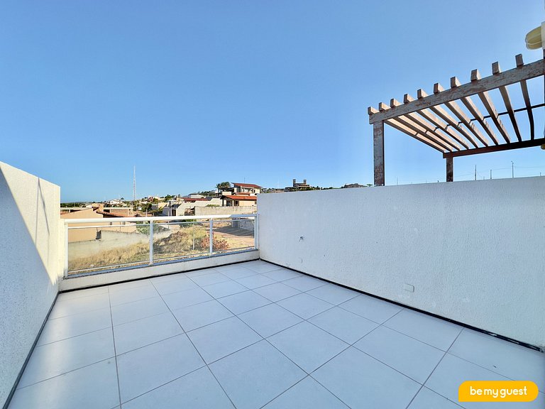 Triplex no Beach Townhouses IV do Porto das Dunas