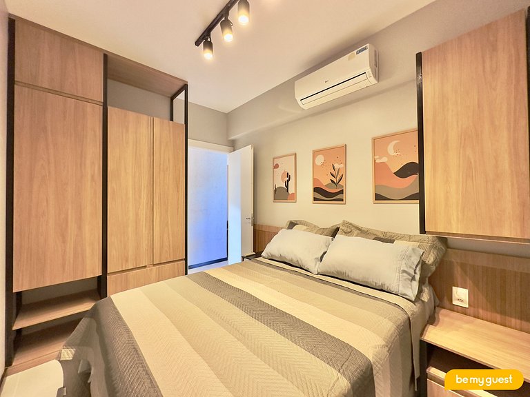 Lindo apto decorado de 3 quartos