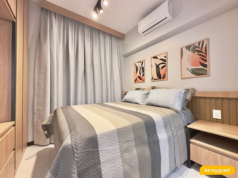 Lindo apto decorado de 3 quartos