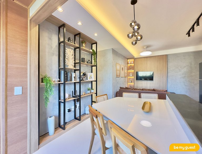 Apartamento moderno de 3 quartos