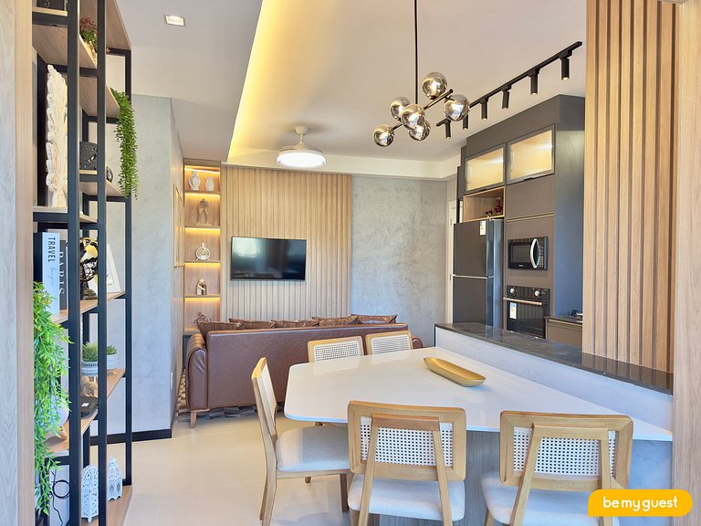 Apartamento moderno de 3 quartos