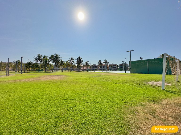Conforto e estilo no Aquaville com acesso térreo