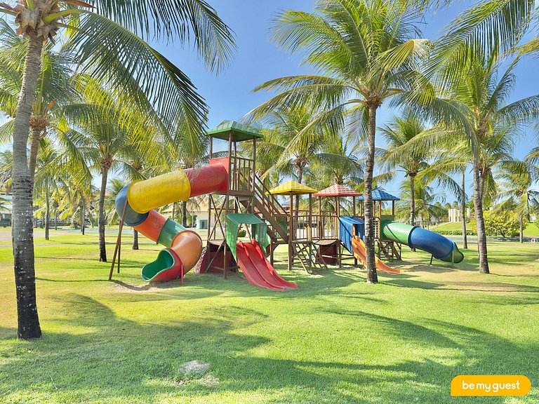 Conforto e estilo no Aquaville com acesso térreo