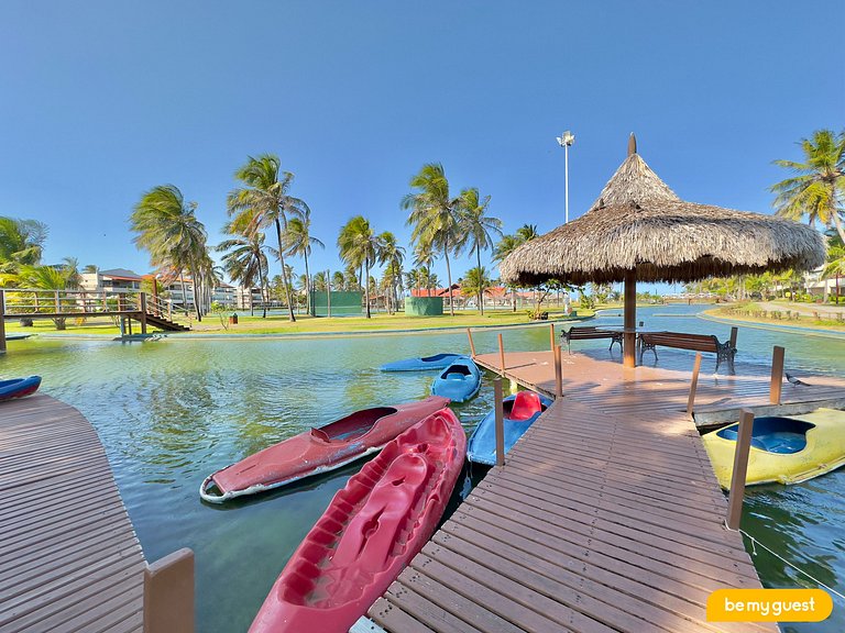 Conforto e estilo no Aquaville com acesso térreo
