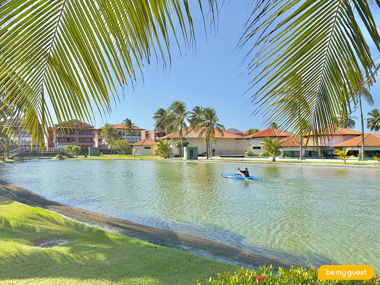 Conforto e estilo no Aquaville com acesso térreo