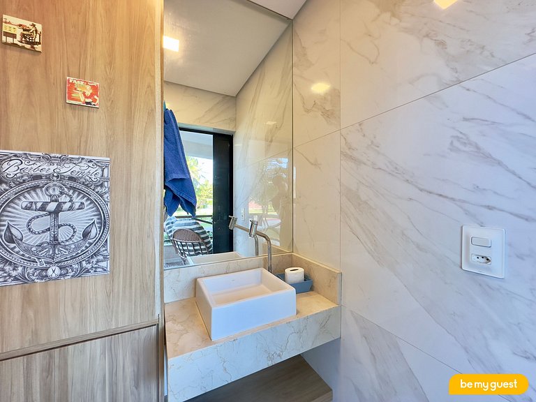 Conforto e estilo no Aquaville com acesso térreo