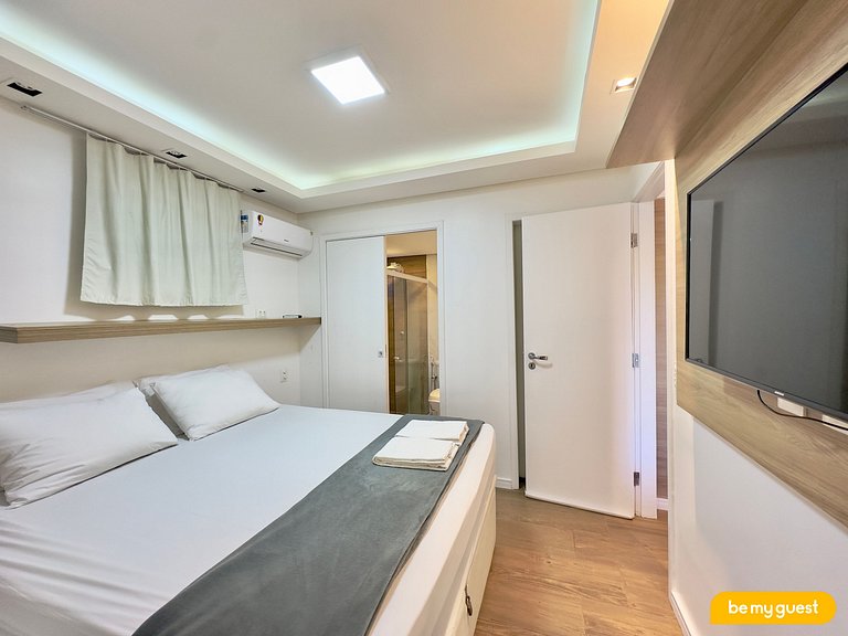 Conforto e estilo no Aquaville com acesso térreo