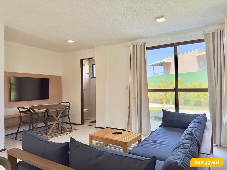Duplex completo com 2 suítes e piscina privativa