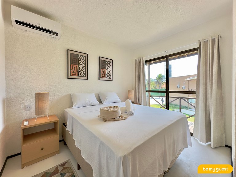 Duplex completo com 2 suítes e piscina privativa