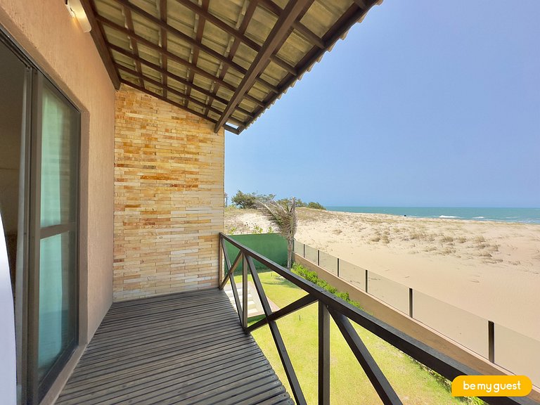 Duplex frente-mar com piscina privativa