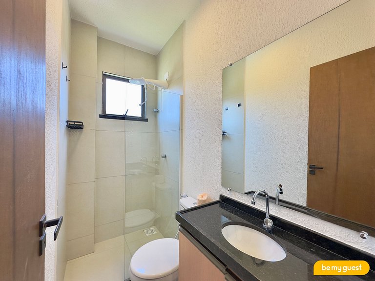 Duplex frente-mar com piscina privativa