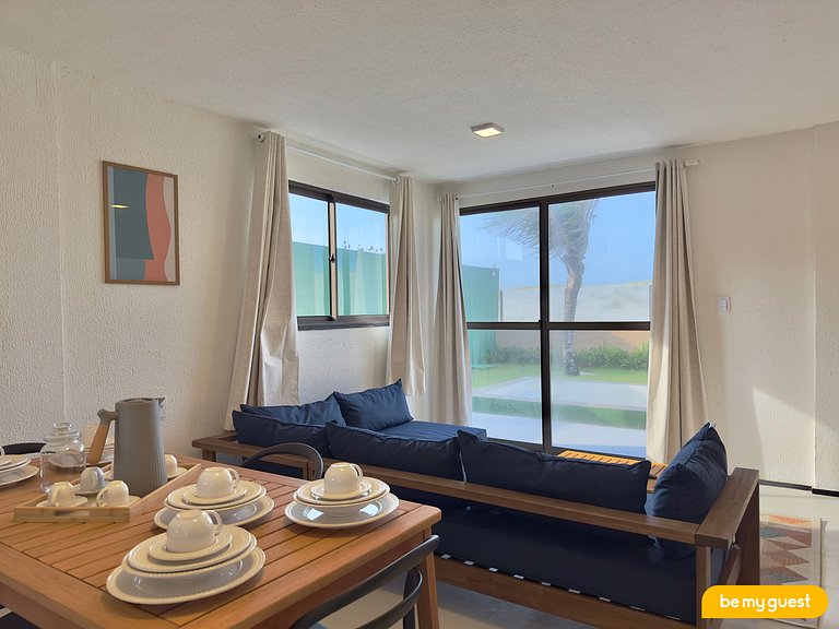 Casa duplex com vista-mar e piscina exclusiva