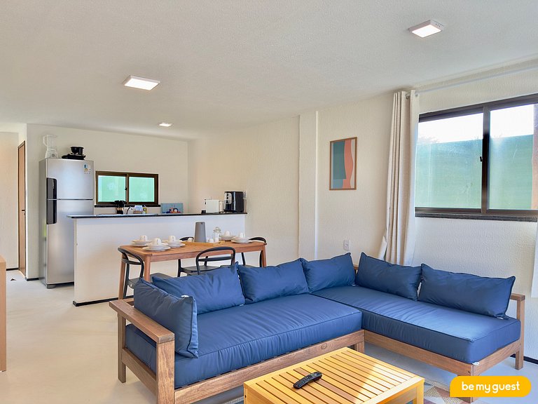 Casa duplex com vista-mar e piscina exclusiva