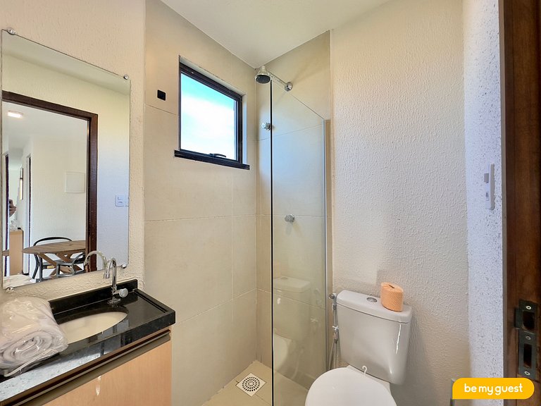Casa duplex com vista-mar e piscina exclusiva