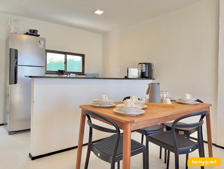 Casa duplex com vista-mar e piscina exclusiva