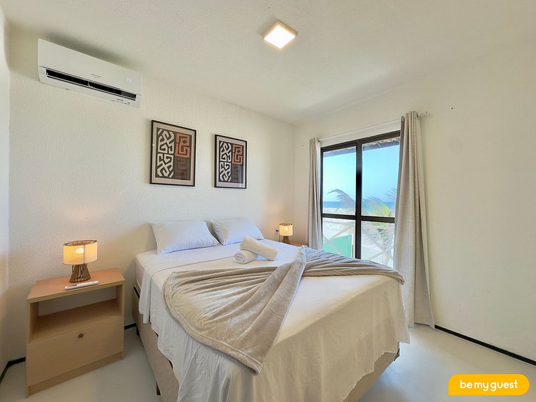Casa duplex com vista-mar e piscina exclusiva